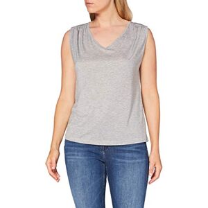 United Colors of Benetton (Z6ERJ) Women's Maglia M/m T-Shirt, Melange Light Grey 901, L