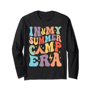 In My Summer Camp Era Retro Groovy Summer Tee In My Summer Camp Era Retro Groovy Summer Break Women Long Sleeve T-Shirt