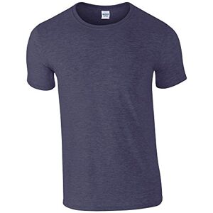 Gildan Mens Short Sleeve Soft-Style T-Shirt (XL) (Heather Navy)