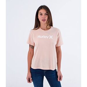 Hurley Women's O&o Seasonal Tee T-Shirt, Rock Salt, XS