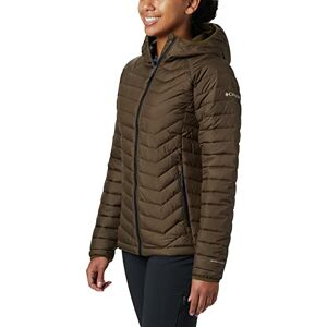 Columbia Women's Hooded Puffer Jacket, Olive Green, M