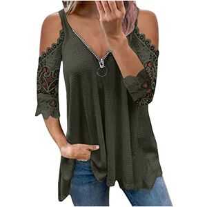 Funaloe 2023 Summer Tops For Women Uk Clearance Sale Summer Tops for Women Uk, Summer Shirts Long Sleeve Tshirts Shirts Off The Shoulder Tops Blouses Business Casual Tops Plus Size T-shirt Top Short Sleeve Crewneck Shirts Half Sleeve&#163;Ö-Neck