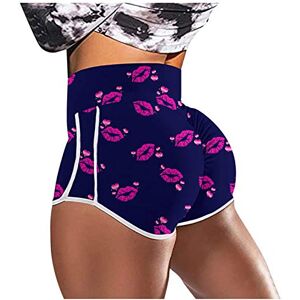 Janly Clearance Sale Womens Romper Pants, Women Printing High Waist Stretch Strethcy Leggings Yoga Short Pants for Summer Holiday