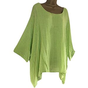 Generic Long Sleeve T Shirts for Women UK Round Neck Solid Colour Tops Ladies Summer Loose Fit Casual Blouse Dressy Going Out Tunics Green