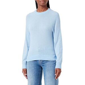 Hugo Boss BOSS Women's Knitted Sweater, Light/Pastel Blue, S