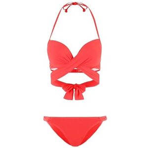 Otto s.Oliver Women's Lmh-209 Bikini Set, red, 12 UK/B