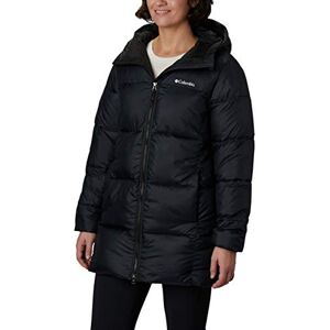 Columbia Women's Puffect Mid Jacket, Insulated and Hooded Black