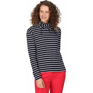 Regatta Womens Monsal Striped Hooded Top Hoodie