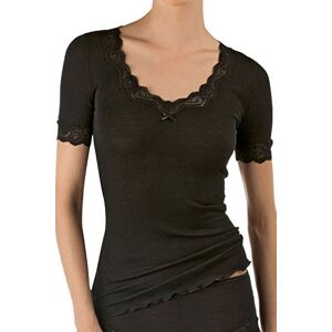 Calida Ag CALIDA Women Richesse Lace Undershirt, Opaque, Black, 48-50