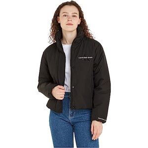 Calvin Klein Jeans Women's Short Lightweight Padded Jacket J20J221883, Black (Ck Black), L