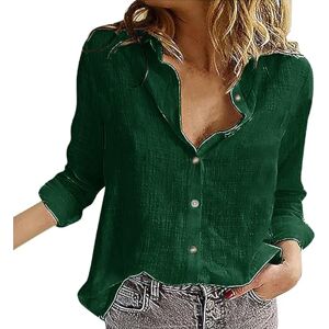 Skang Clearance Sale Black Friday Prime Deals Lady Sale Long Sleeve Breathable Cool Tunic Tops Multi-Colour Button Down V Neck T-Shirt with Pocket Dressy Blouses Vintage Gradient Tee