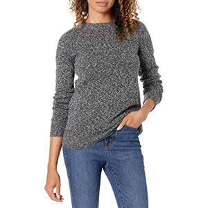 Amazon Essentials Women's Classic-Fit Soft Touch Long-Sleeve Crewneck Jumper, Charcoal, L