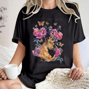 Generic Sale Clearance Ladies White Blouse Clearance Retro Summer Casual Floral Printed Shirts Plus Size Loose Short Sleeve Round Neck Blouses T-Shirts Tops Ladies Lightweight Soft Casual Summer Outfit Clothes