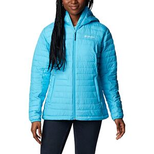 Columbia Women's Silver Falls Hooded Jacket Hooded Puffer Jacket, Atoll, Size M