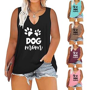 Summer Tops For Women Uk 0417a1586 Summer Tops for Women UK Sales Long Sleeveless Tops Elegant Plus Size Summer Tops Clearance Top 20 Black Tshirt Tee Dog Mom Dog Paw Print Pullover V Neck Color Dots Tee Plus Tops Office Tops