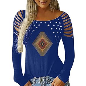 Briskorry Off Shoulder Blouse Long Sleeve Shirt Women's Sequins Hollow Tops Sexy Hot Drilling T-Shirt Trendy Transparent Tunic Blouse with Long Sleeves