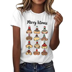 All Deals Of The Day Sale Angxiwan Womens Summer Tops Christmas Graphic T Shirt Women Funny Cute Cocoa Top Movie Watching Crewneck Short Sleeve Tee Shirt Blouse New Year Tops for Women UK White