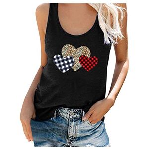 Deals Of The Day Sale Prime Women's T-Shir Low Cut Sleeveless T-Shirts Print Ladies Vest Tops Size 14 Vest Mens Rash Vest Long Sleeve Bra Vests for Women UK Vest Tops with Built in Bra for Women UK