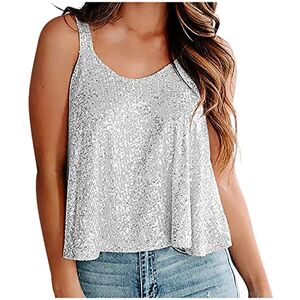 Summer Tops For Women Uk 0323a191 FunAloe Y2K Top Star Ladies Going Out Tops Cute Womens Tops Summer Tops for Women UK Size 14 Sleeveless Tops Size 12 Crop Tops for Teen Girls Elegant Crewneck T-Shirt Casual Tops Silver