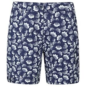 Mountain Warehouse Lakeside II Womens Shorts - Light Ladies Shorts, Durable Summer Shorts, Cosy Ladies Shorts, Cotton Shorts for Women - for Beach, Picnics Blue 4