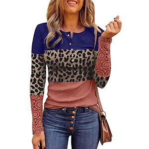 Clearance!Hot Sale!Cheap! Womens Ribbed Knit Henley Long Sleeves Tunic Lace Tops UK Sale V Neck Button Shirts Casual Slim Fit Blouses for Ladies