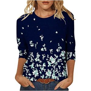 ⭐tops For Women Uk,230304a74196 FunAloe Ladies Long Sleeve Tops Size 12 Women Tops Casual V Neck T Shirts UK 3/4 Sleeve Womens Crew Neck Sweatshirts UK Sale Women Fashion Print Shirt Blouse Top Women Blouses Shirts Elegant XXL