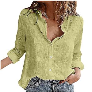 Skang Clearance Sale Black Friday Prime Deals of The Day Sale Xmas Deals of The Day Long Sleeve Breathable Cool Tunic Tops Multi-Colour Button Down V Neck T-Shirt with Pocket Dressy Blouses Vintage Gradient Tee