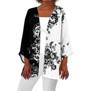 Bandeau Tops Women Cardigans for Women UK, 3/4 SleeveWomen Dress Shirt Off The Shoulder Bodysuit Summer Top Hawaiian Shirts for Women Long Sleeve Women's Cardigan Crew Neck Cardigans for Women UK