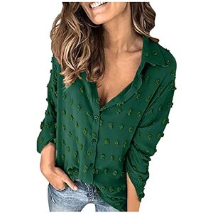 Warehouse Deals Clearance Women's Long-Sleeve Turtleneck Second-Skin T-Shirt Sale Clearance Loose Summer Tops Ladies Tops UK Christmas Clothes Womens Blouses Size 18 Green