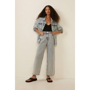 Oasis Organic Crop Wide Leg Jean