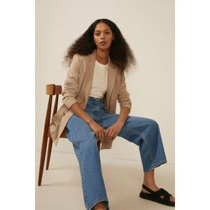 Oasis Organic Crop Wide Leg Jean