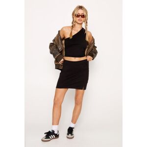 NastyGal A-Line Mid Rise Mini Skirt