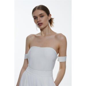 KarenMillen Bandage Bardot Thong Bodysuit