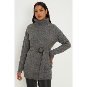 Dorothy Perkins Belted Roll Neck Tunic