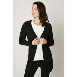 Maine Ribbed Knitted Longline Cardigan