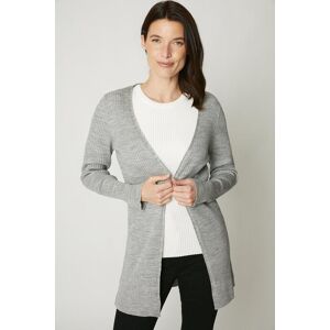 Maine Ribbed Knitted Longline Cardigan