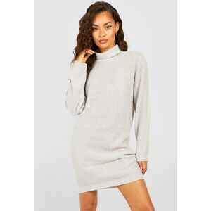 boohoo Roll Neck Fisherman Jumper Dress