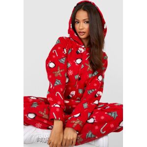 boohoo Christmas Novelty Print Onesie