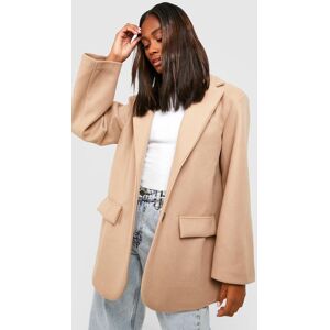 boohoo Oversized Slouchy Wool Look Blazer