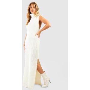 boohoo Chunky Roll Neck Sleeveless Maxi Dress