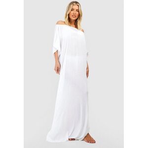 boohoo Off The Shoulder Beach Maxi Dress