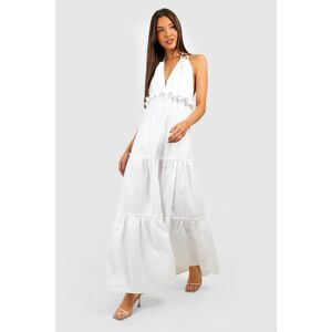 boohoo Tiered Maxi Dress