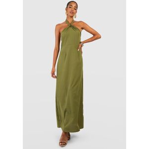 boohoo Halterneck Maxi Dress