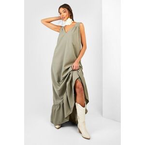 boohoo Trapeze Maxi Dress