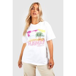 boohoo Plus Hawaii Graphic Tshirt