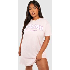 boohoo Plus Malibu T-shirt Dress