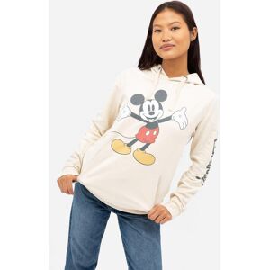 Disney Mickey Mouse Open Arms Womens Pullover Hoodie