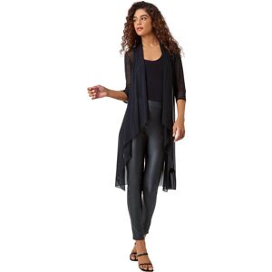 Roman Mesh Longline Kimono Jacket