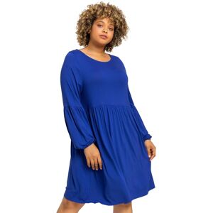 Roman Curve Plain Tunic Dress