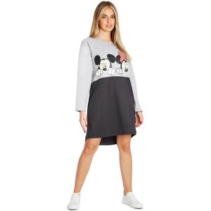 Disney Mickey Minnie Long Sleeve Dress